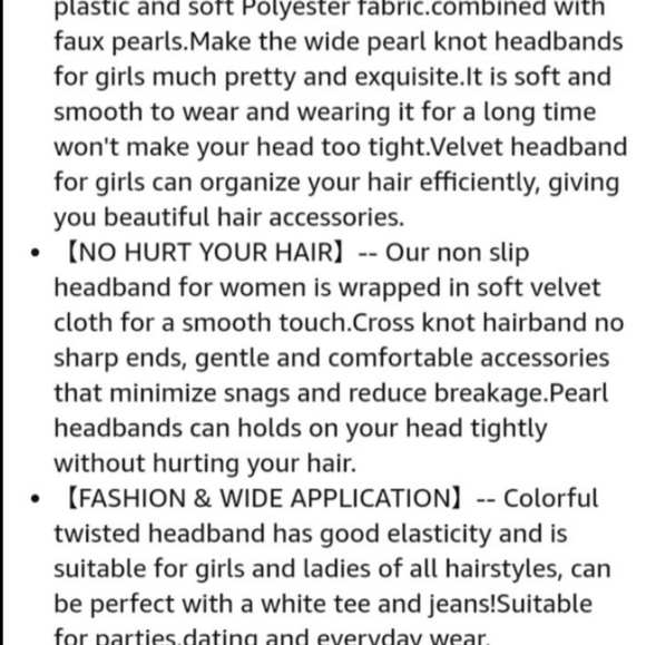 Mustard Knotted Multicolor Pearl Embellished Soft HeadBand - Picture 11 of 12